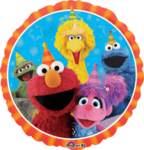 Sesame Street Honeycomb Decorations