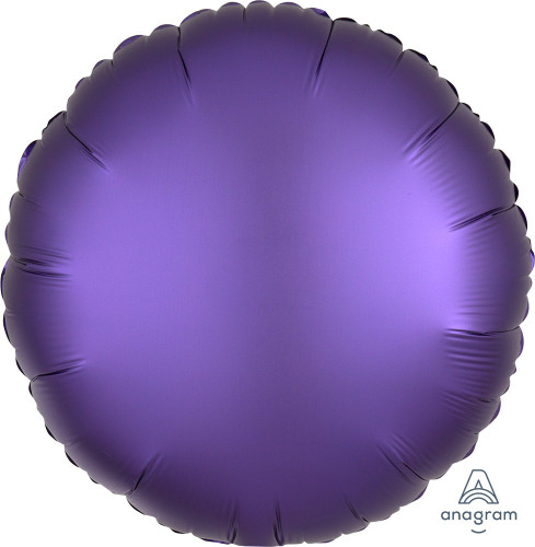 Round Luxe Purple Royale18in.