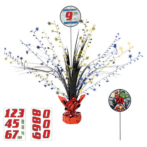 Marvel Avengers Powers Unite Spray Centerpiece Marvel Avengers Powers Unite Spray Centerpiece