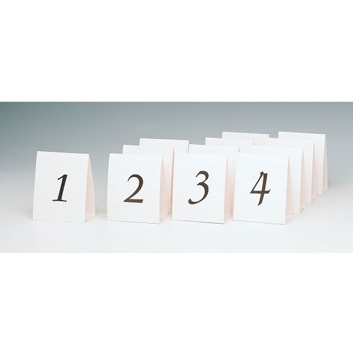 Table Number Tent Cards