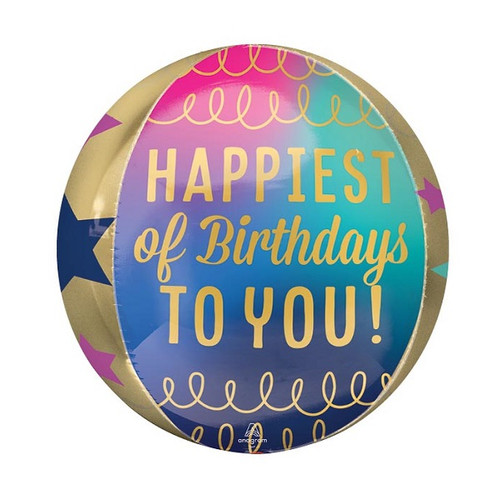 Birthday Stars & Gold Orbz Birthday Stars & Gold Orbz