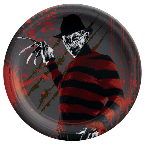 Nightmare On Elm Street Luncheon Plates