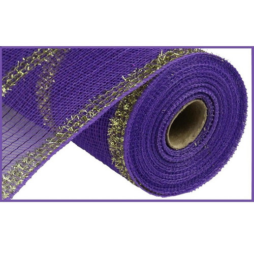 Purple & Gold Foil Mesh Purple & Gold Foil Mesh
