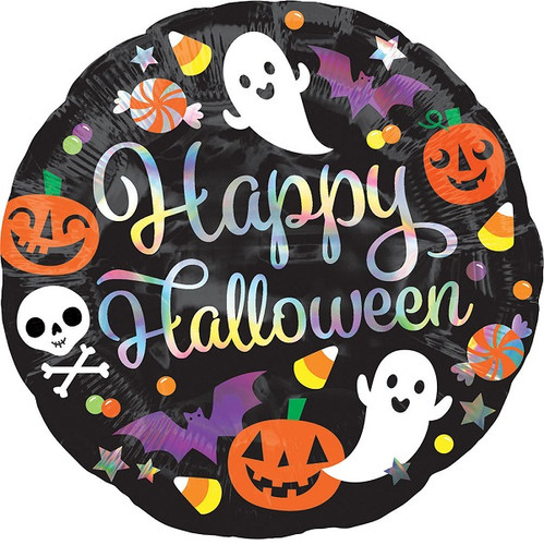 Iridescent Halloween 18in Iridescent Halloween 18in