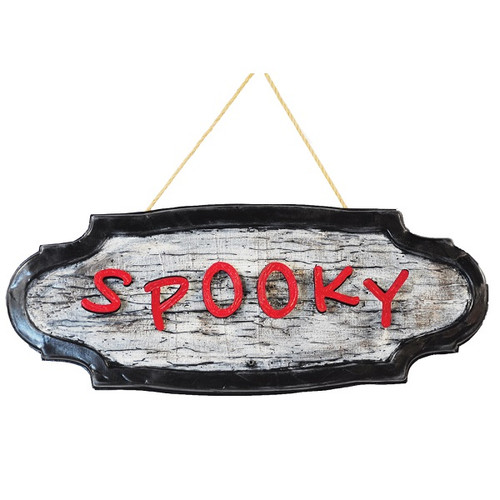 Spooky Animated Sign