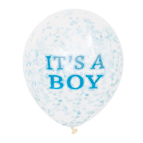 New Baby Boy Balloons Wrapping Paper – Caroline Gardner