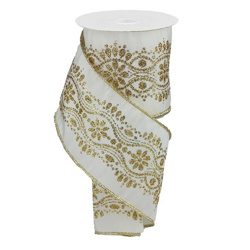 Luxurious Gold Center Dupioni Ribbon Luxurious Gold Center Dupioni Ribbon