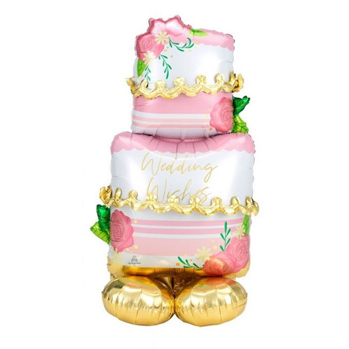 Airloonz Wedding Cake Balloon 52in Airloonz Wedding Cake Balloon 52in