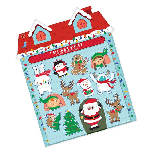 Christmas Googly Eye Sticker Sheet