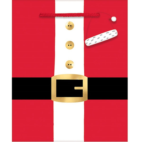 Santa Belt Small Gift Bag