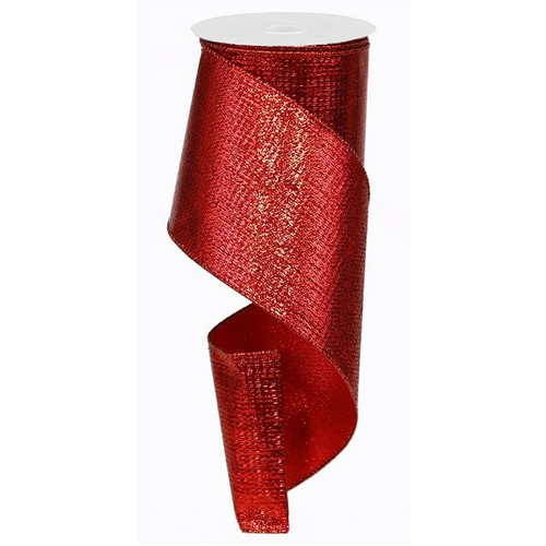Metallic Red Ribbon 4in Metallic Red Ribbon 4in