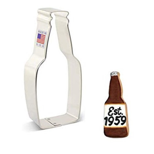 Beer Bottle Cookie Cutter Beer Bottle Cookie Cutter