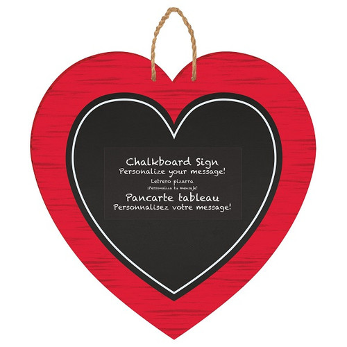 Heart Chalkboard Sign