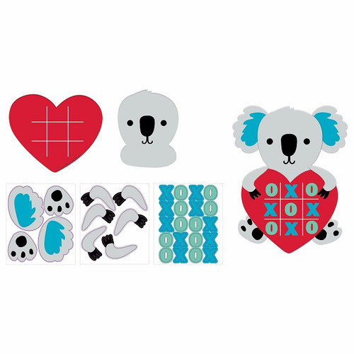 Valentine's Koala Tic Tac Toe Craft Kit