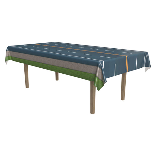 Road Plastic Table Cover Road Plastic Table Cover
