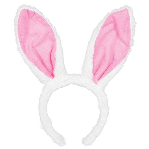 Pink Plush Bunny Ears
