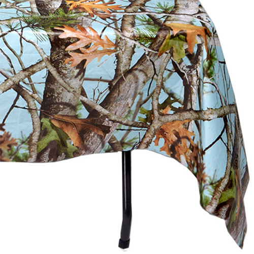 Light Blue Camo Table Cover