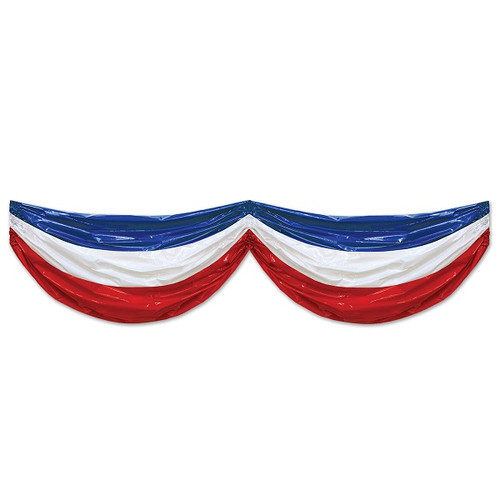 Patriotic Plastic Bunting Patriotic Plastic Bunting