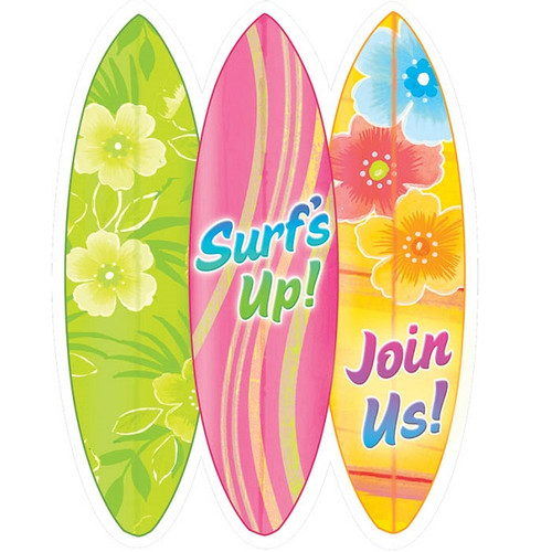 Hang Ten Fill-In Invitations Hang Ten Fill-In Invitations