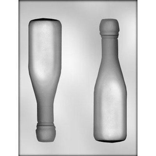 Champagne Bottle 3D Chocolate Mold