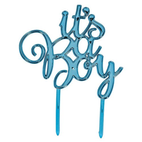 Boy Baby Shower Cake Topper