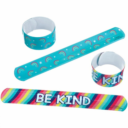 Diamond Metallic Slap Bracelets - Party Time, Inc.