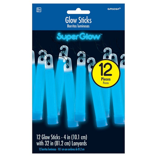 Blue Glow Sticks Value Pack