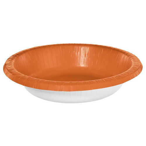 Orange Peel Paper Bowls