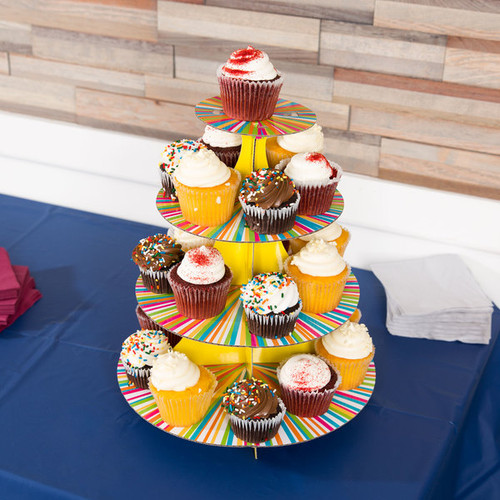 Color Wheel Cupcake Stand