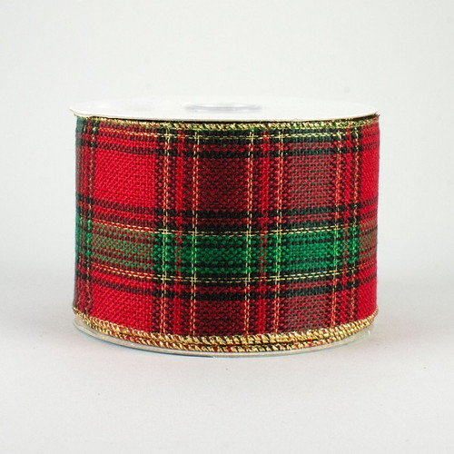 Christmas Tartan Plaid Ribbon