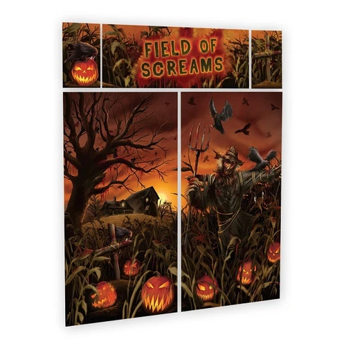 Field Of Screams Scene Setters Wall Decorating Kit