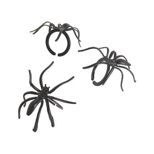 Black Spider Ring Favors