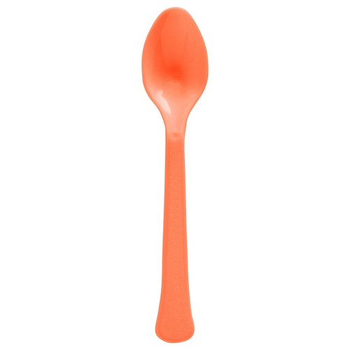 Orange Peel Plastic Spoons Box Orange Peel Plastic Spoons Box