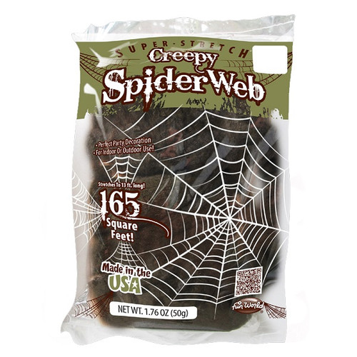 Super Stretch Creepy Spider Web