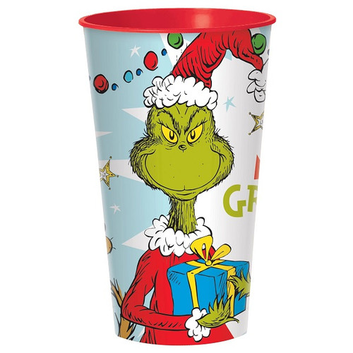 Grinch Plastic Cup