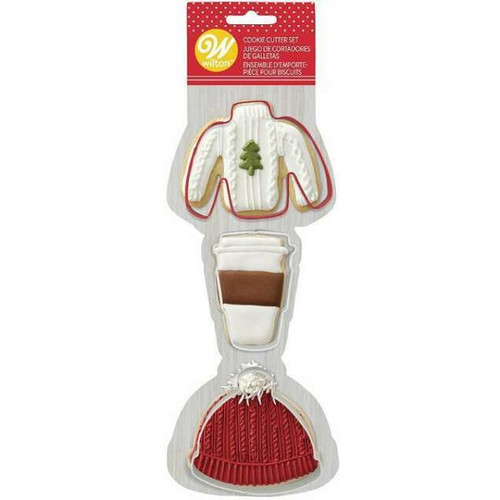 Ugly Sweater Christmas Cookie Cutter Set