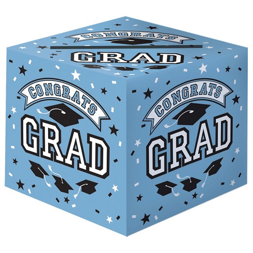 Light Blue Grad Cardholder Box