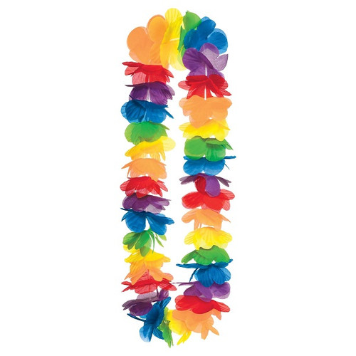 Multicolor Hawaiian Lei