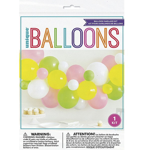Spring Colors Balloon Garland Kit Spring Colors Balloon Garland Kit