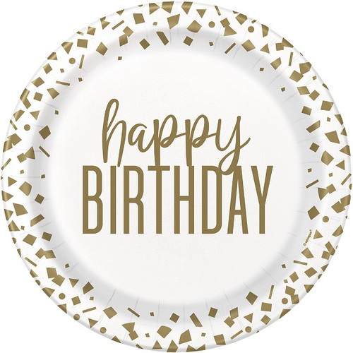 Confetti Gold Dinner Plates Confetti Gold Dinner Plates