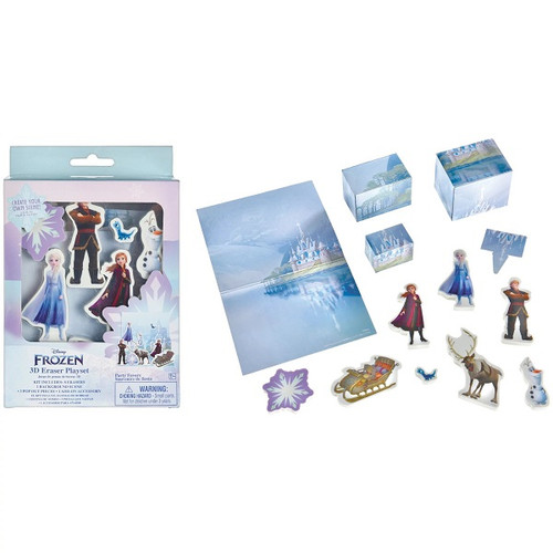 Disney Frozen Eraser Playset