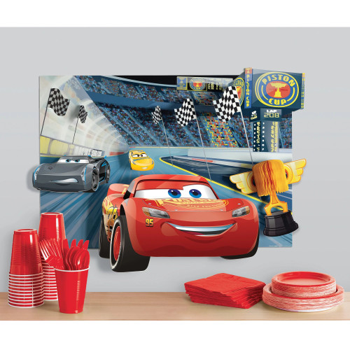 Cars 3 Wall Decorating Kit Cars 3 Wall Decorating Kit