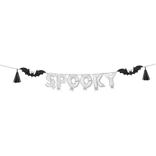 Air-Filled Spooky Foil Letter Balloon Kit