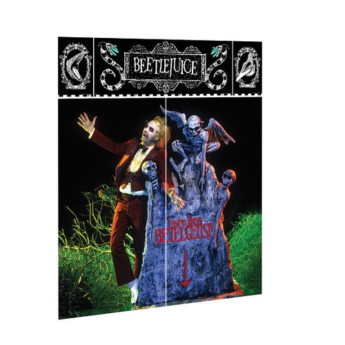 Beetlejuice Wall Scene Setters Decorating Kit