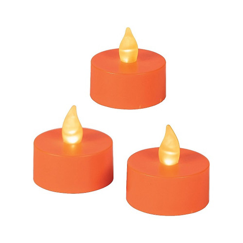 Halloween Battery-Operated Tea Light Candles