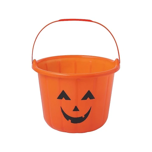 Jack-O’-Lantern Trick-Or-Treat Bucket