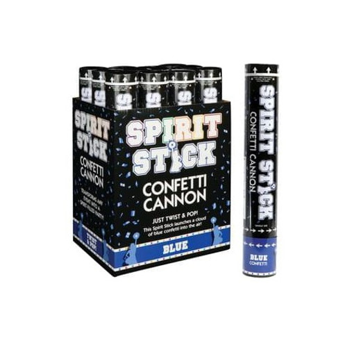Blue Spirit Stick Confetti Cannon