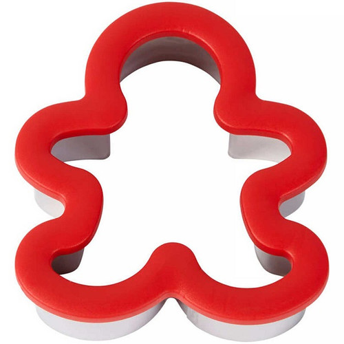 Gingerbread Boy Grippy Metal Cookie Cutter