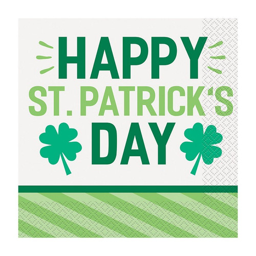 Lucky Clover Luncheon Napkins