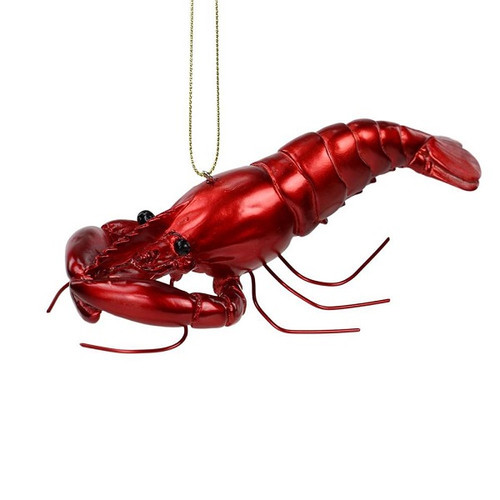 Metallic Crawfish Ornament Metallic Crawfish Ornament